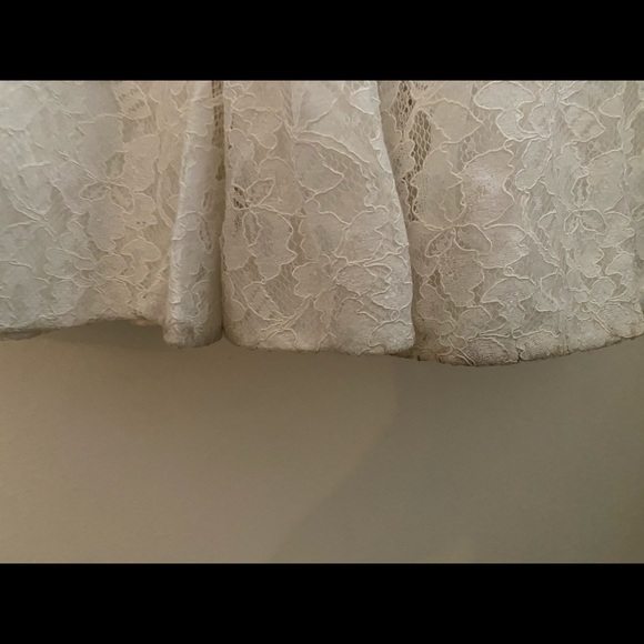 White dress- Worn for wedding - Picture 12 of 12